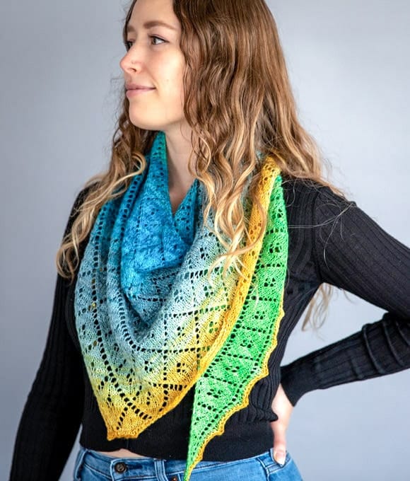 SweetGeorgia Yarns Knitting Patterns Wild Orange