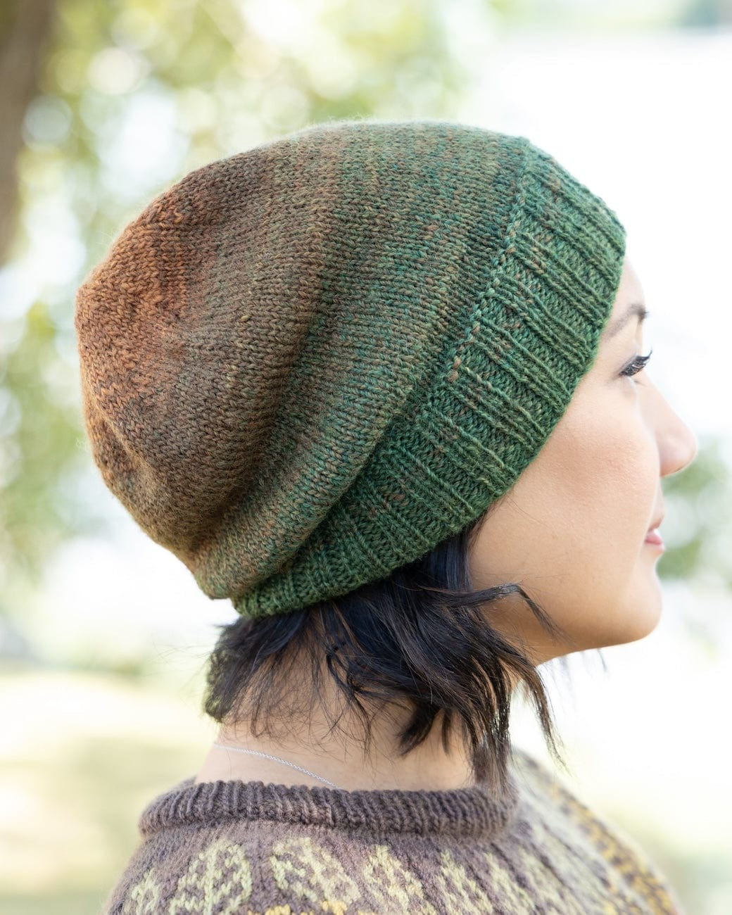 SweetGeorgia Yarns Knitting Patterns Wraps Per Inch Hat
