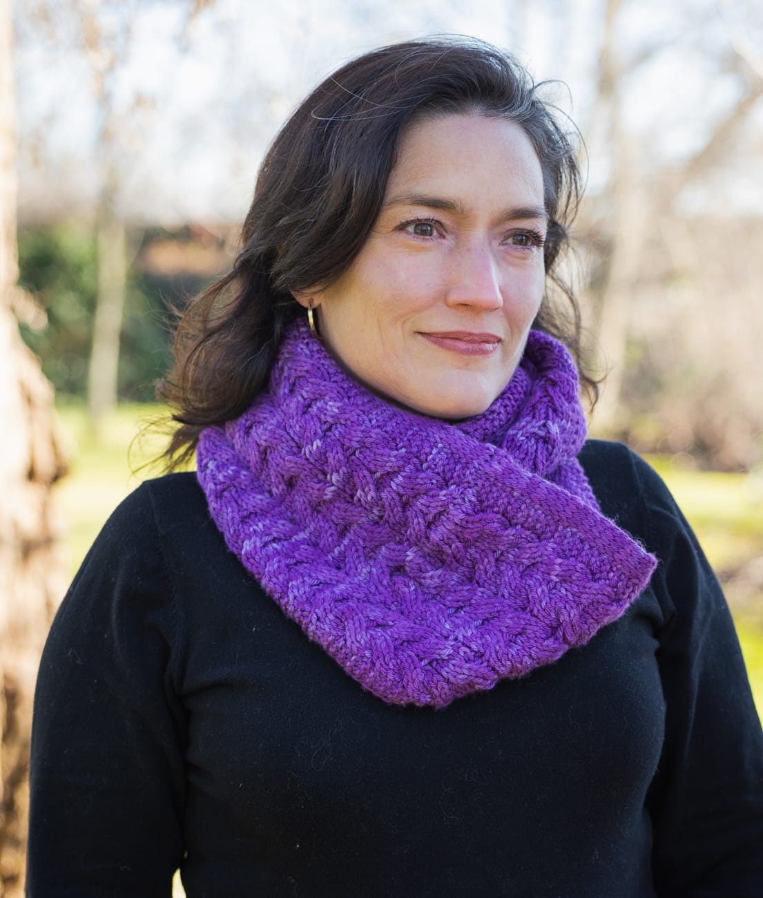 SweetGeorgia Yarns Knitting Patterns Yua Cowl