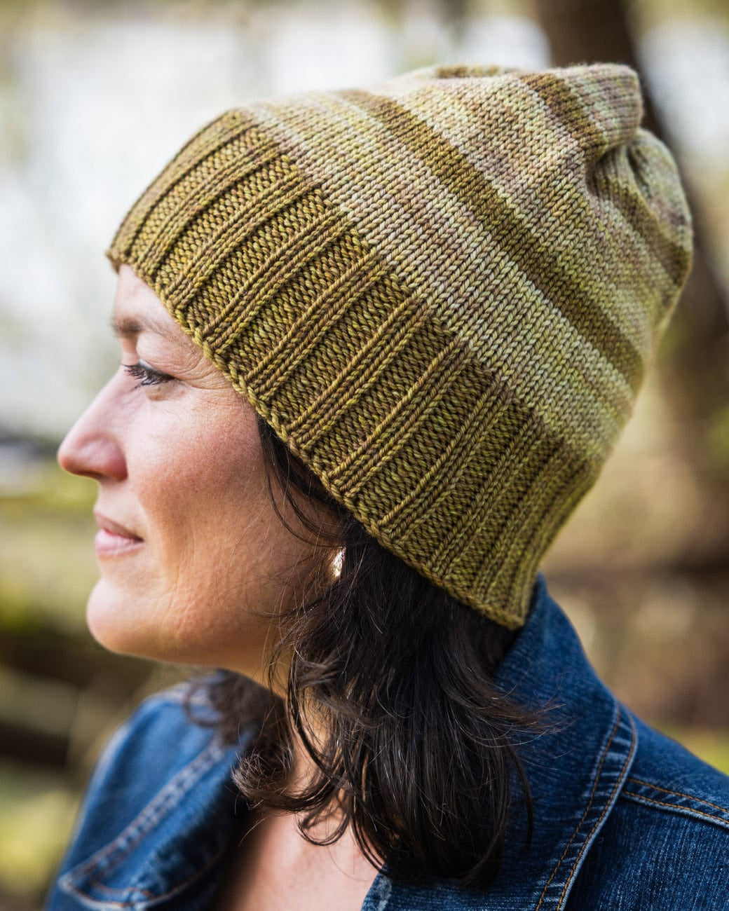 SweetGeorgia Yarns Machine Knitting Patterns Rundle Park Ribbed