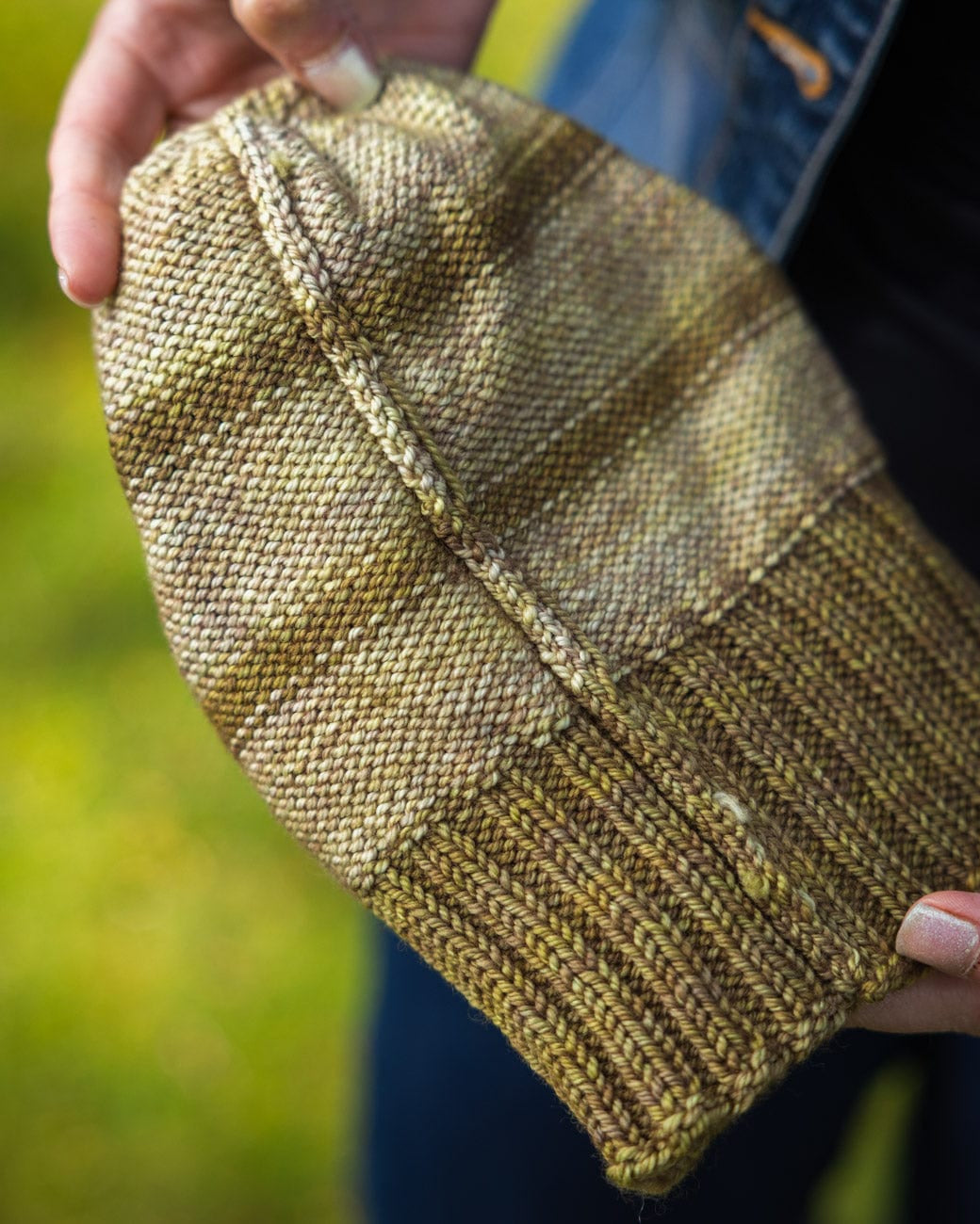 SweetGeorgia Yarns Machine Knitting Patterns Rundle Park Ribbed