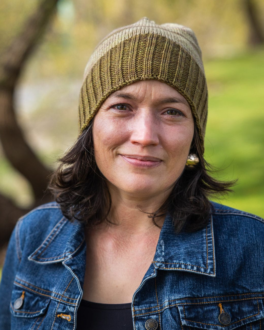 SweetGeorgia Yarns Machine Knitting Patterns Rundle Park Ribbed