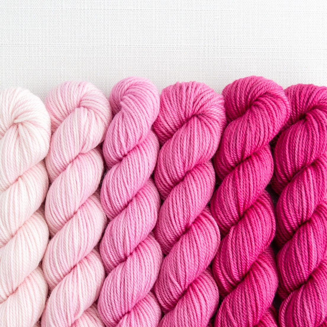 SweetGeorgia Yarns Mini-Skein Yarn Sets Hanami Fade Mini Colour Fade / Tough Love Sock