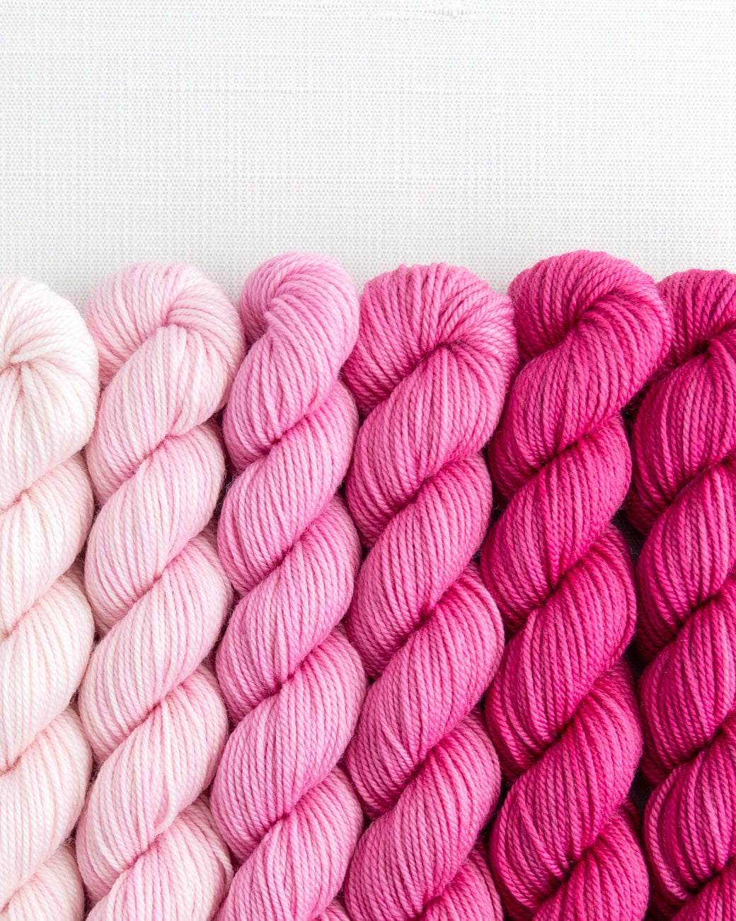 SweetGeorgia Yarns Mini-Skein Yarn Sets Hanami Fade Mini Colour Fade / Tough Love Sock