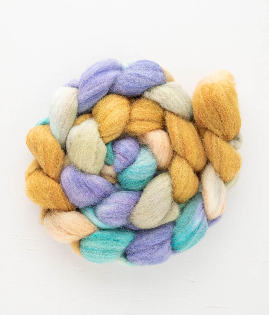 SweetGeorgia Yarns Spinning Fibre Beachside Brunch Polwarth+Silk Spinning Fibre