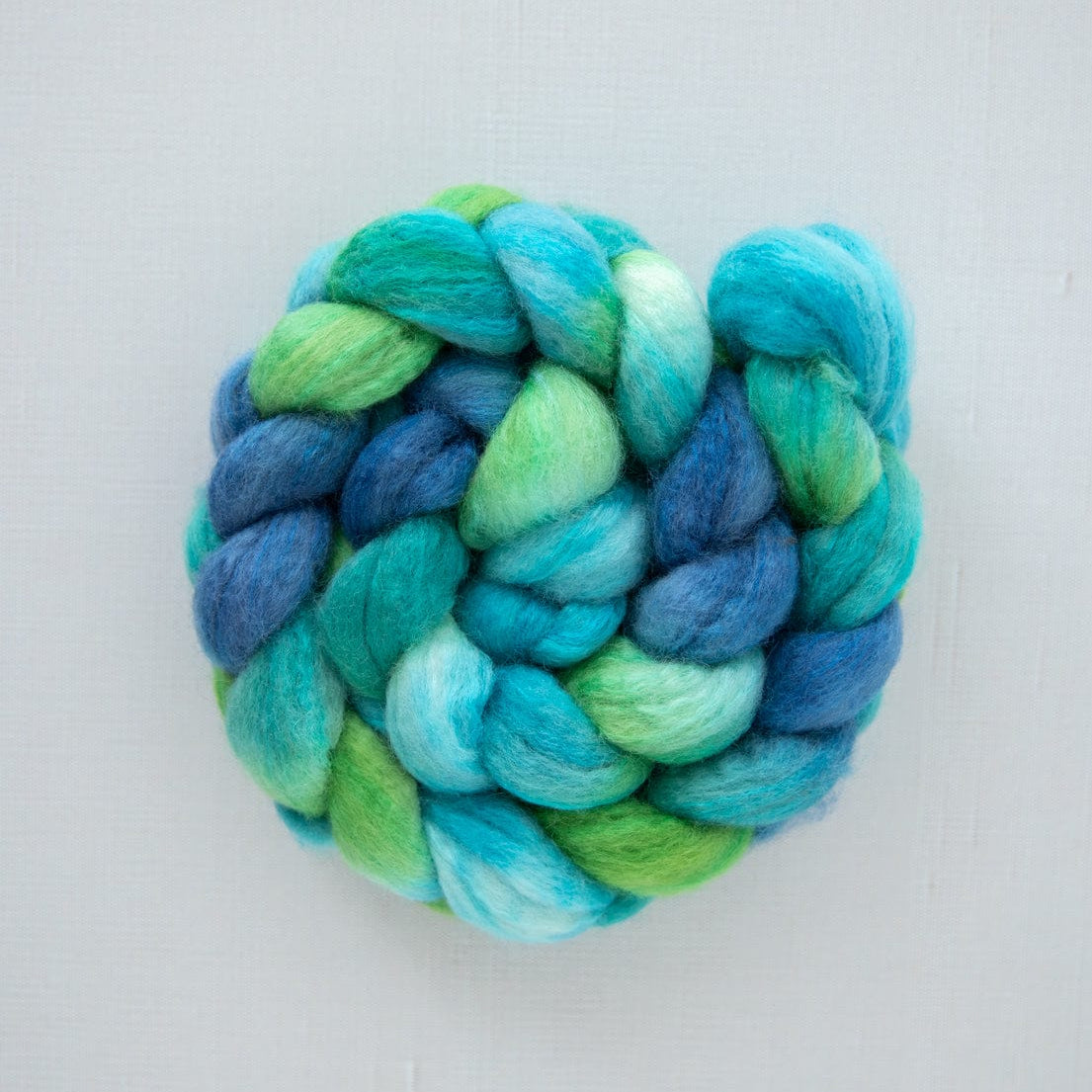 SweetGeorgia Yarns Spinning Fibre BFL+Silk / Peggy's Cove True North Collection