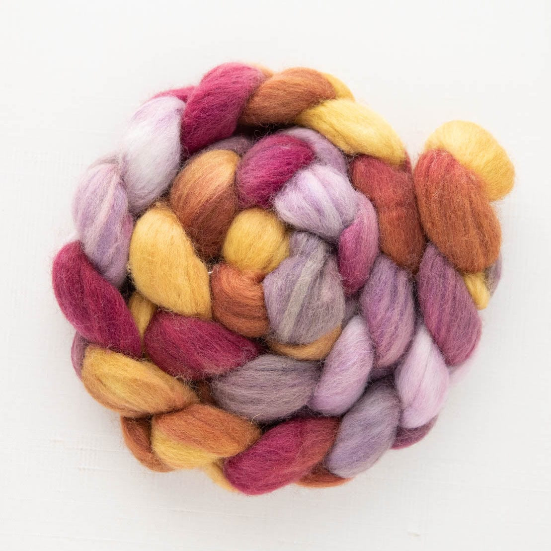 SweetGeorgia Yarns Spinning Fibre Patchwork Quilt Corriedale Spinning Fibre