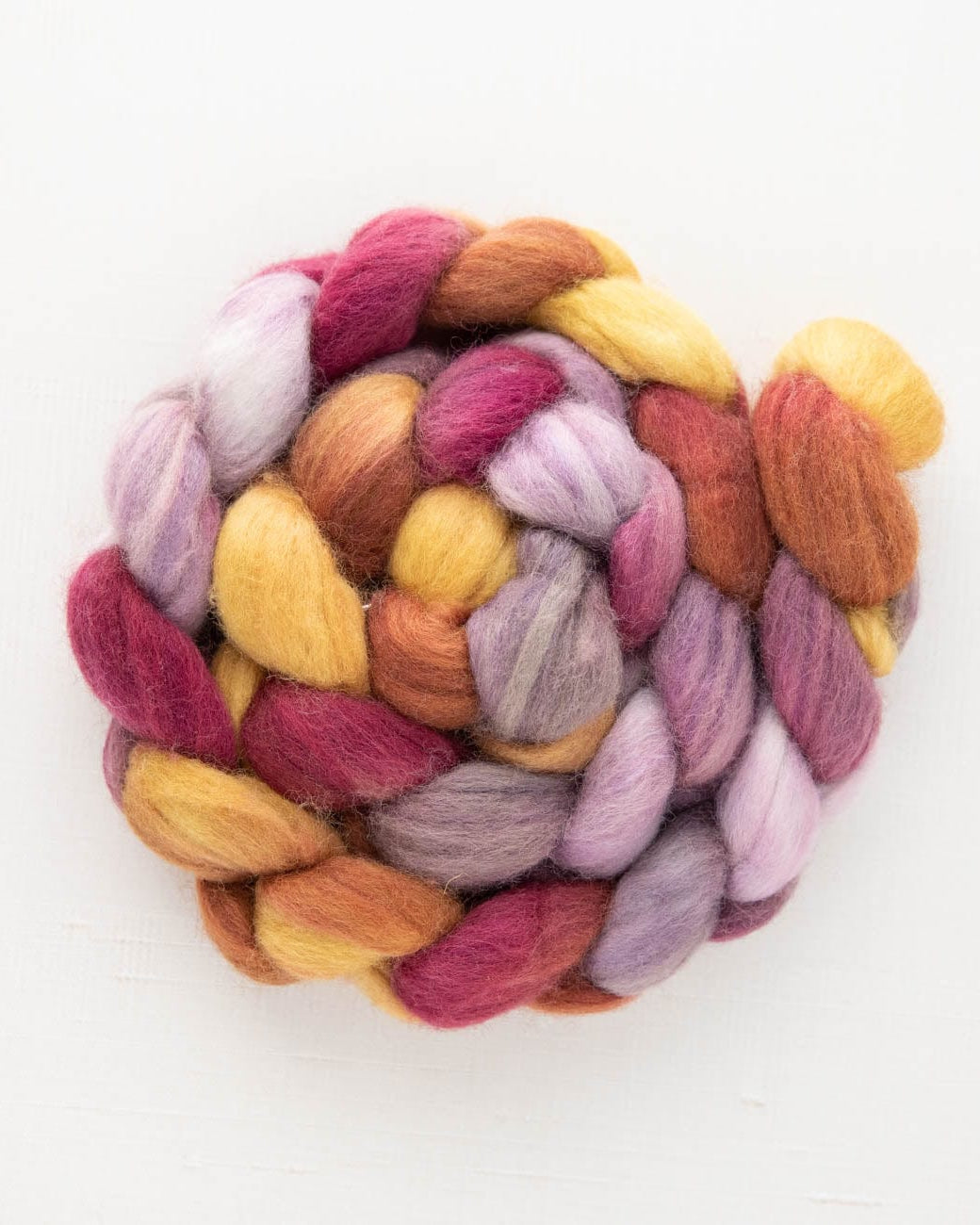 SweetGeorgia Yarns Spinning Fibre Patchwork Quilt Targhee Spinning Fibre