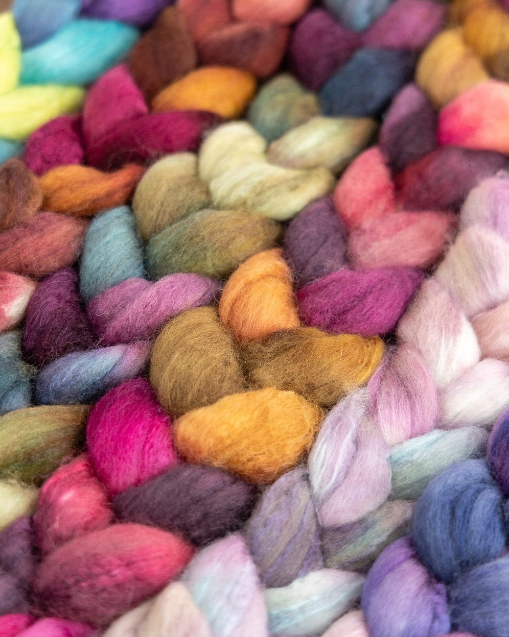 SweetGeorgia Yarns Spinning Fibre Polwarth+Silk Spinning Fibre