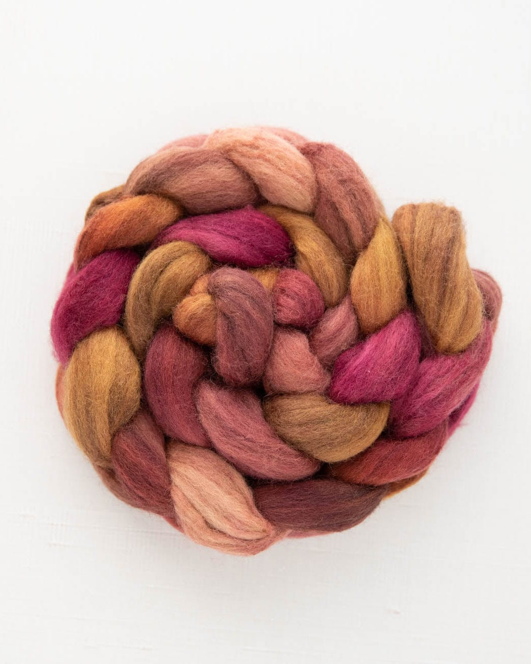 SweetGeorgia Yarns Spinning Fibre Salted Caramel Corriedale Spinning Fibre