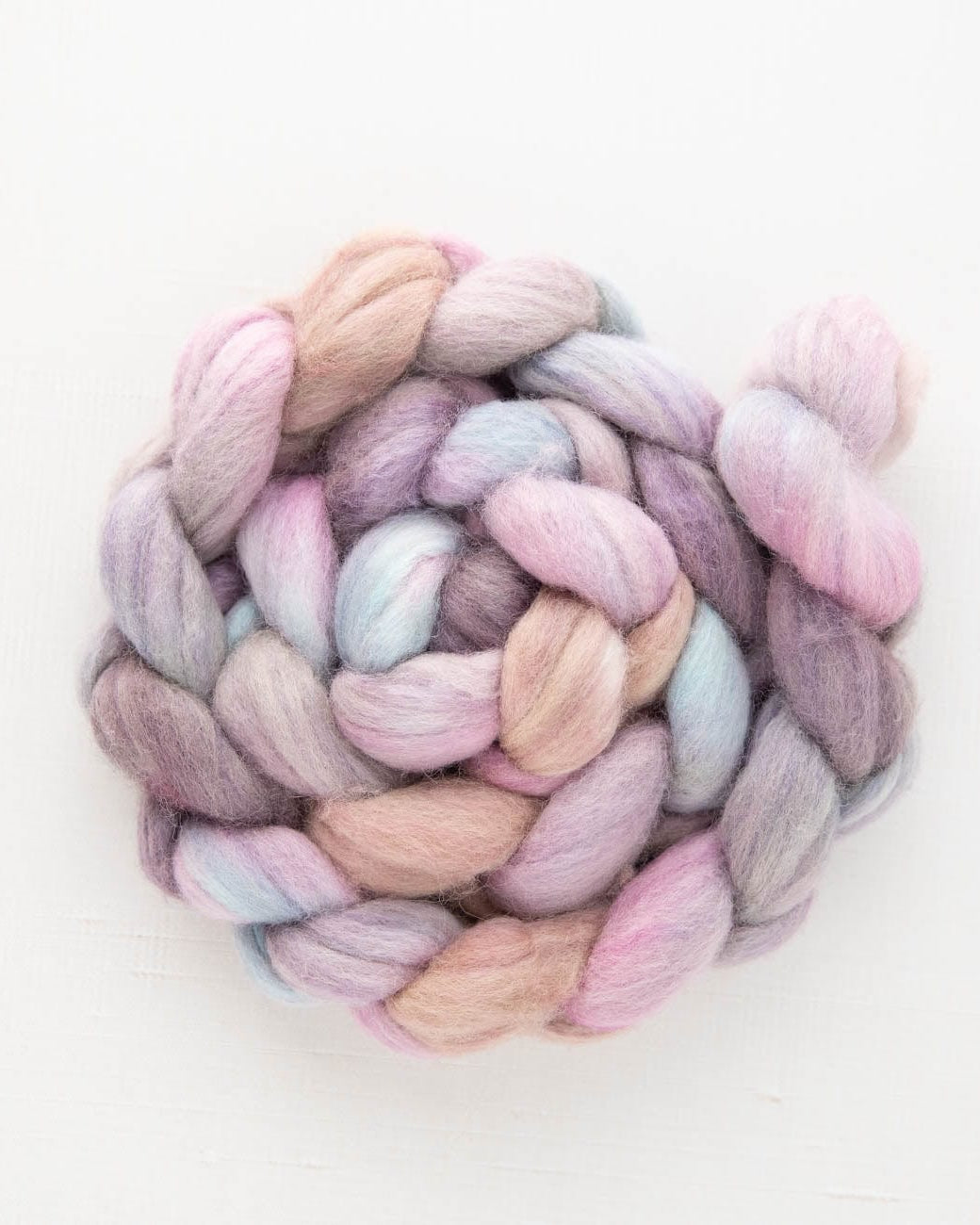 SweetGeorgia Yarns Spinning Fibre Snow Angel BFL+Silk Spinning Fibre