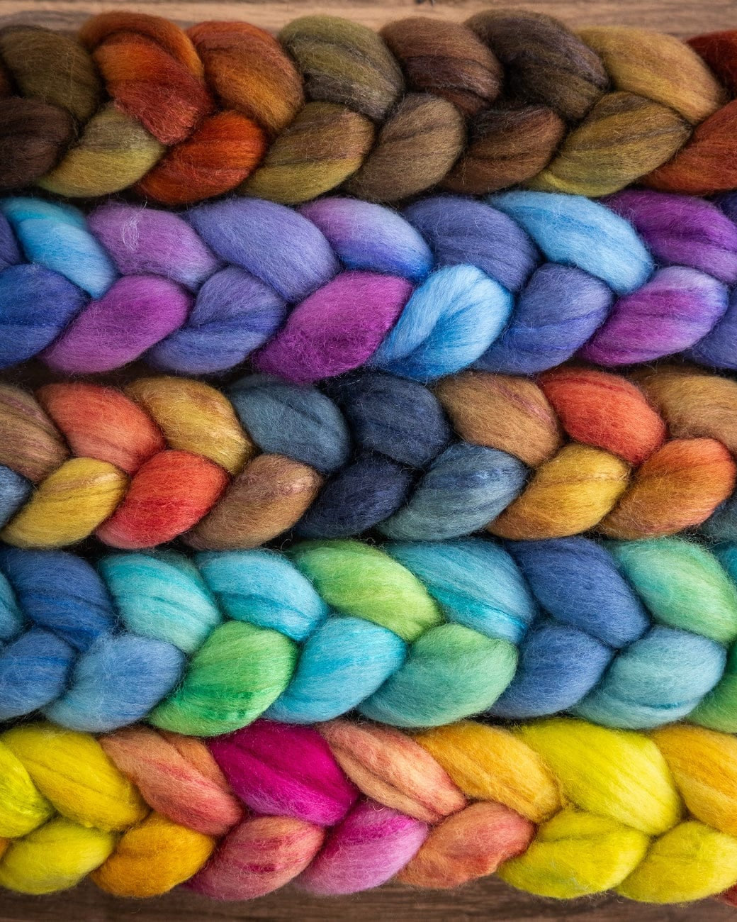 SweetGeorgia Yarns Spinning Fibre True North Collection