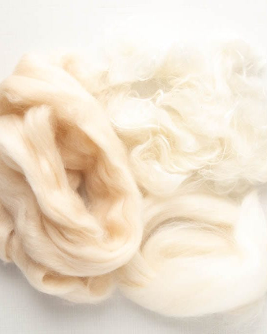 SweetGeorgia Yarns Undyed Spinning Fibre Spinning Luxury Kit