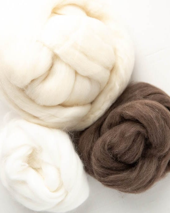 SweetGeorgia Yarns Undyed Spinning Fibre Spinning Luxury Kit