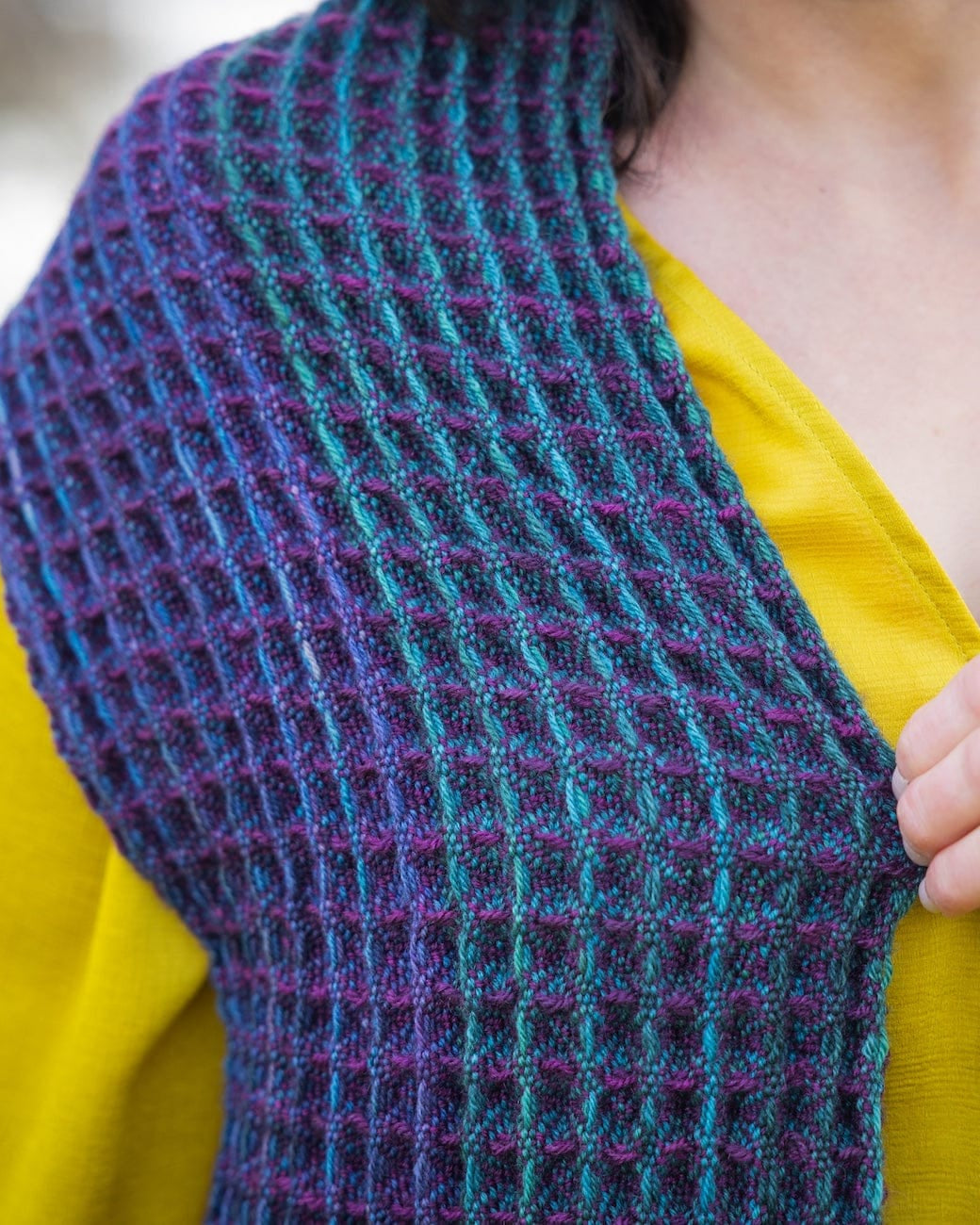 SweetGeorgia Yarns Weaving Patterns Baker Street Scarf