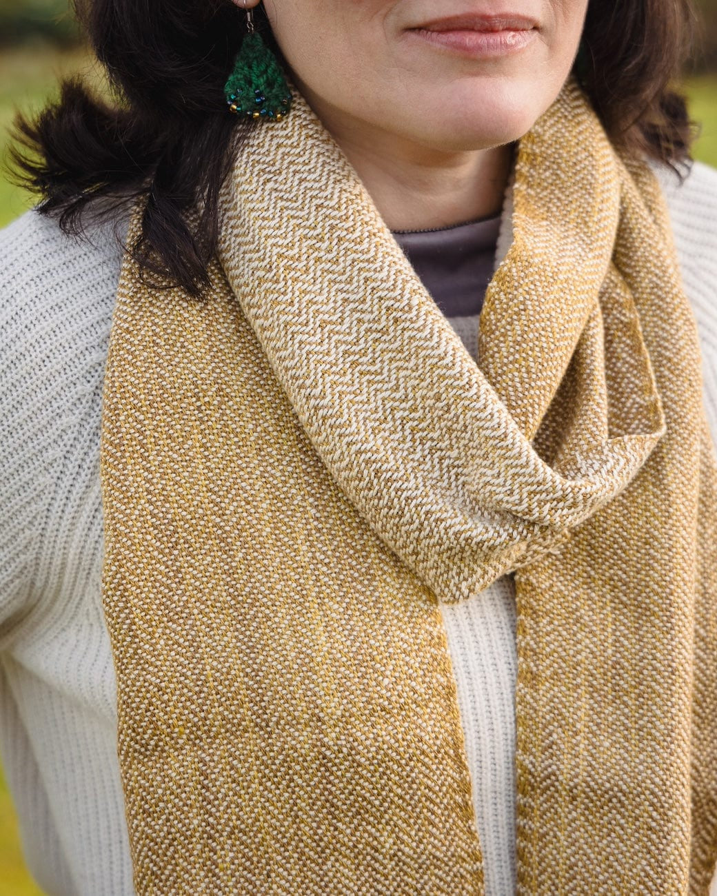 SweetGeorgia Yarns Weaving Patterns Fraser Scarf