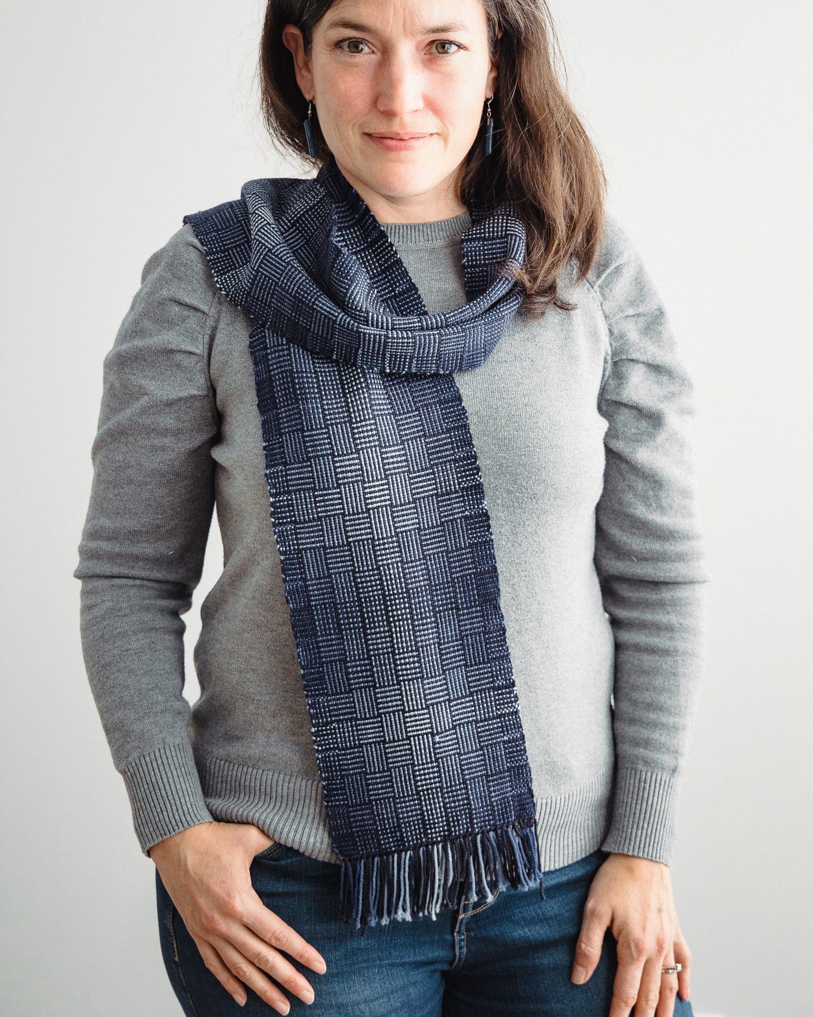 SweetGeorgia Yarns Weaving Patterns Kaleidoscope Scarf