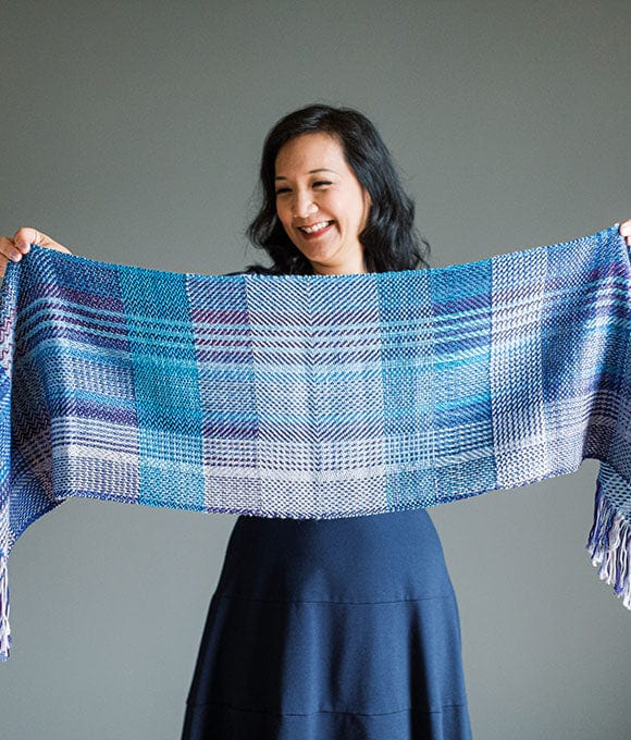 SweetGeorgia Yarns Weaving Patterns Trimmed in Twill