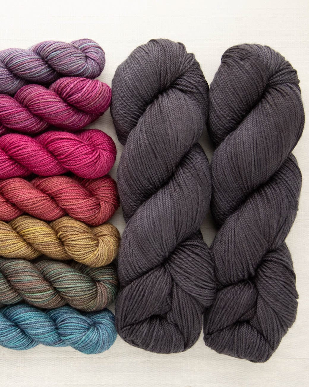 SweetGeorgia Yarns Yarn Sets Secret Forest / Midnight Walk