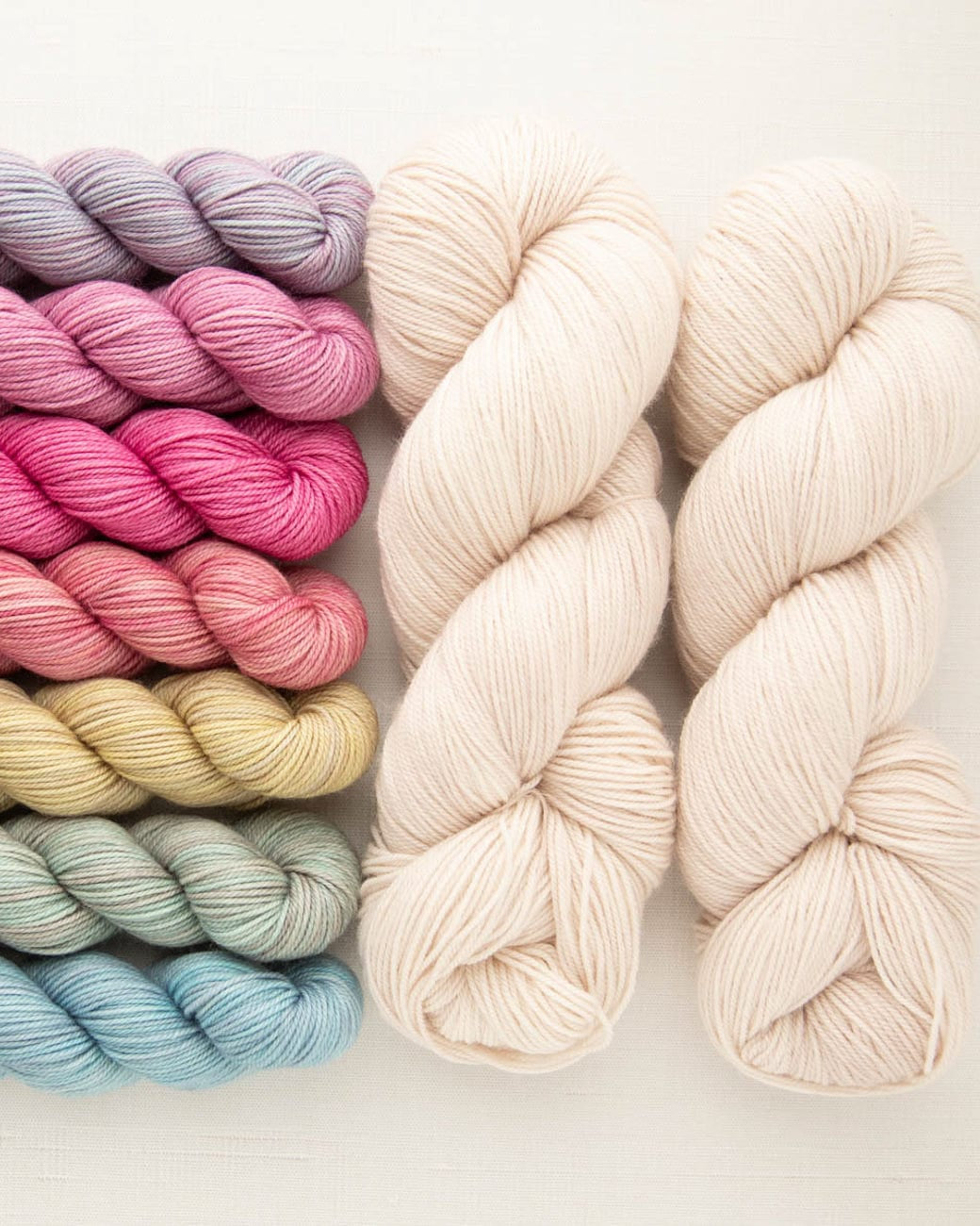 SweetGeorgia Yarns Yarn Sets Secret Forest / Sunset Cedars