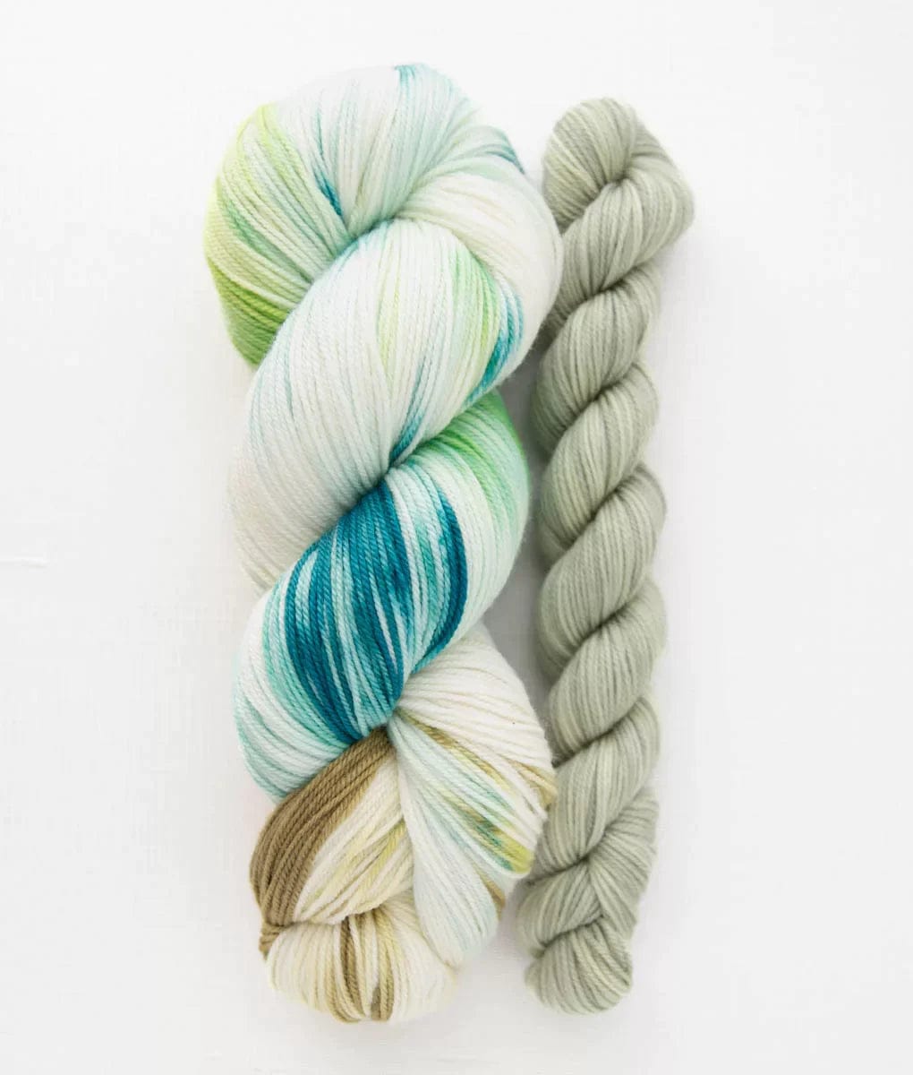 SweetGeorgia Yarns Yarn Sets Sock Kit / Tough Love Sock / Midnight Fern