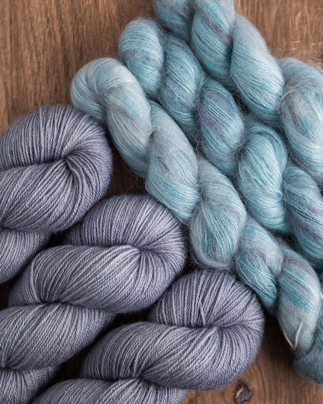 SweetGeorgia Yarns Yarn Sets Waterfalls Bias Shawl Yarn Set