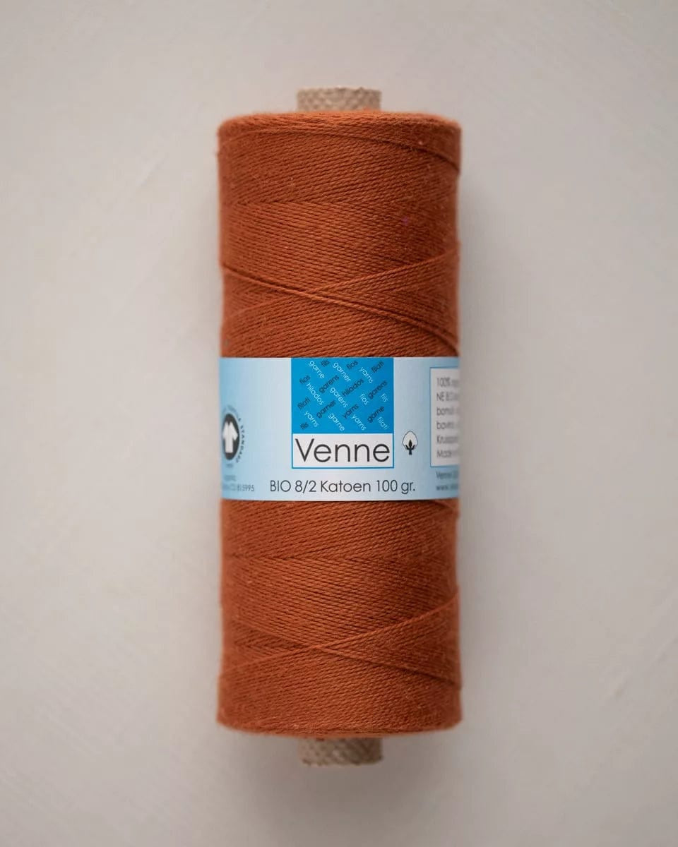Venne Weaving Yarn Brick Red Venne 8/2