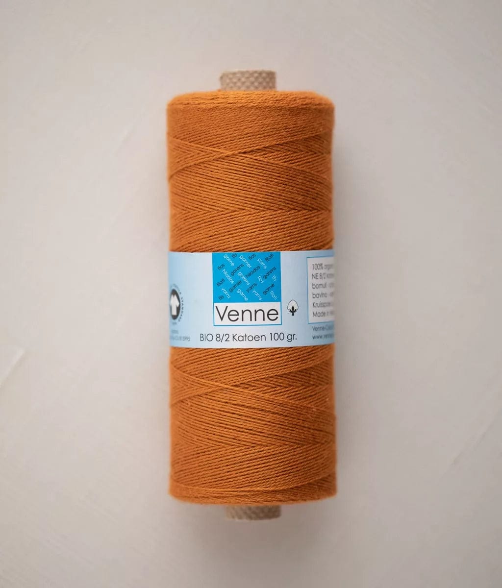 Venne Weaving Yarn Burnt Orange Venne 8/2