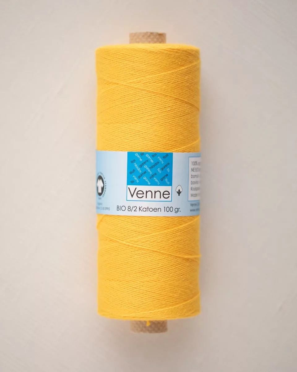 Venne Weaving Yarn Deep Yellow Venne 8/2