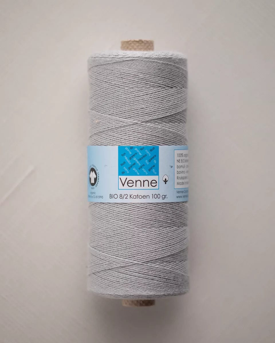 Venne Weaving Yarn Light Stone Grey Venne 8/2