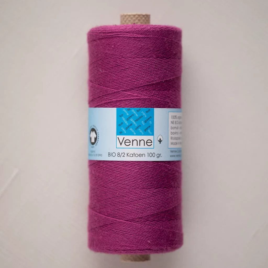 Venne Weaving Yarn Magenta Venne 8/2