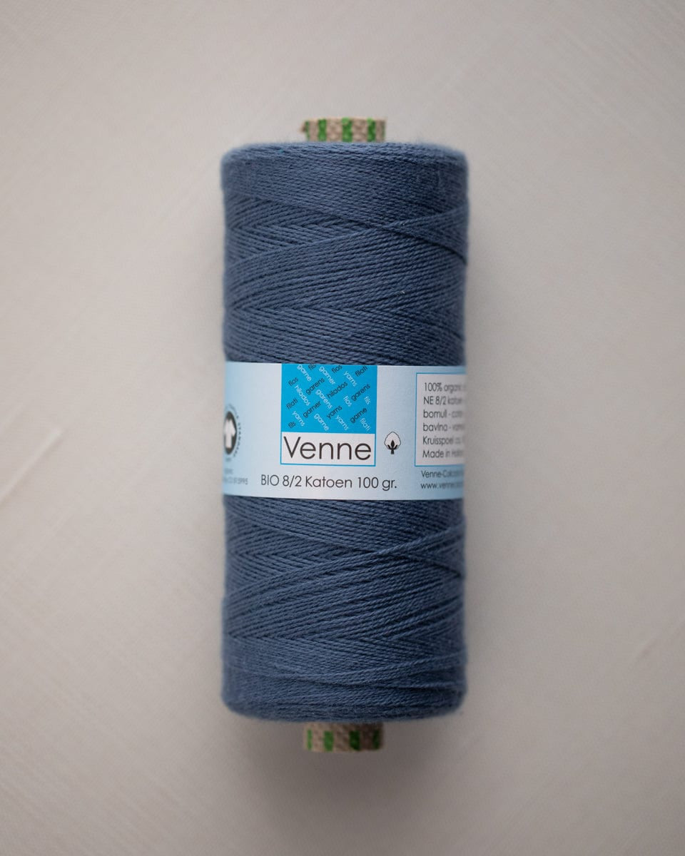 Venne Weaving Yarn Steel Blue Venne 8/2