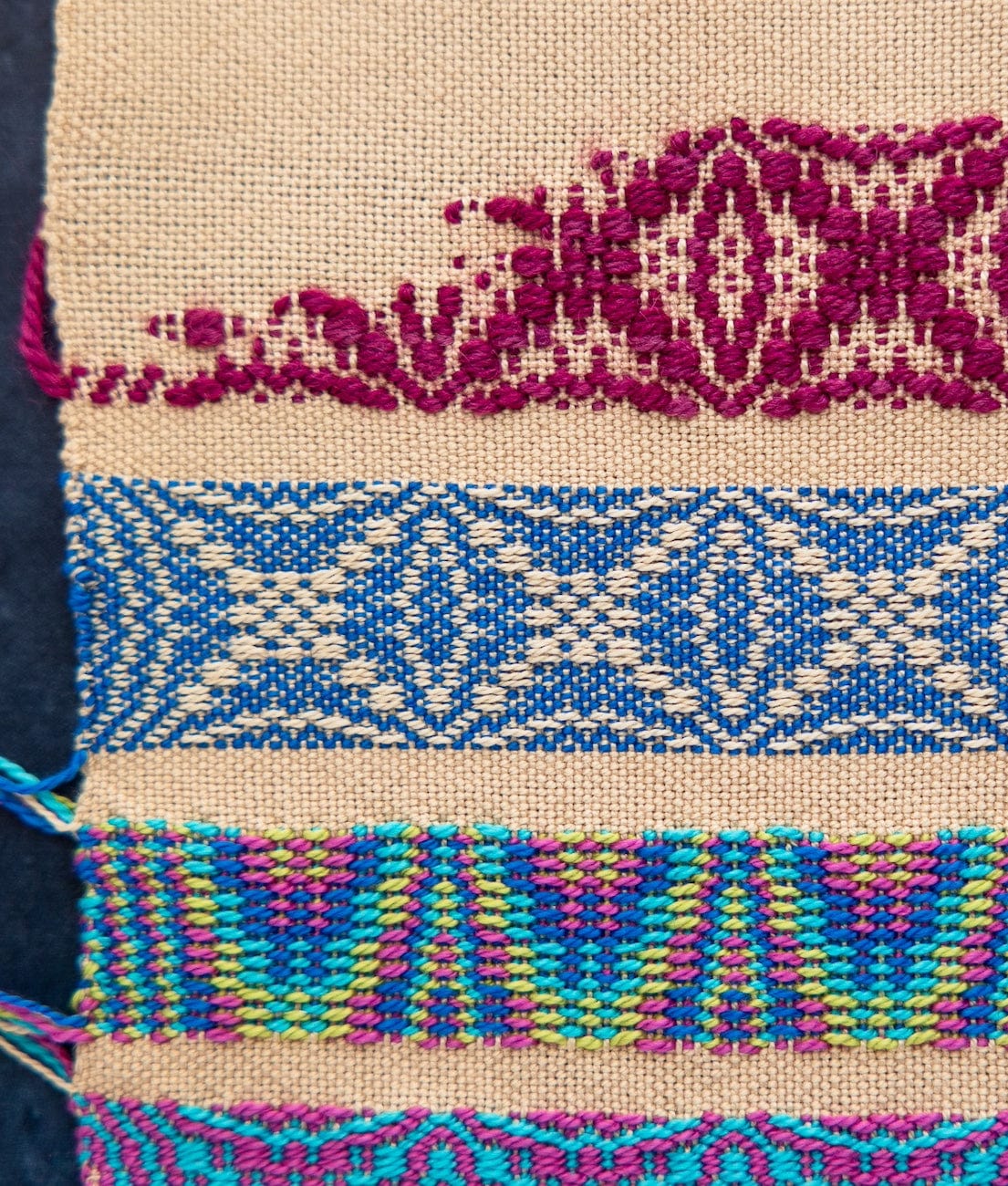 Ashford Weaving Kits Overshot Sampler Kit / Warm