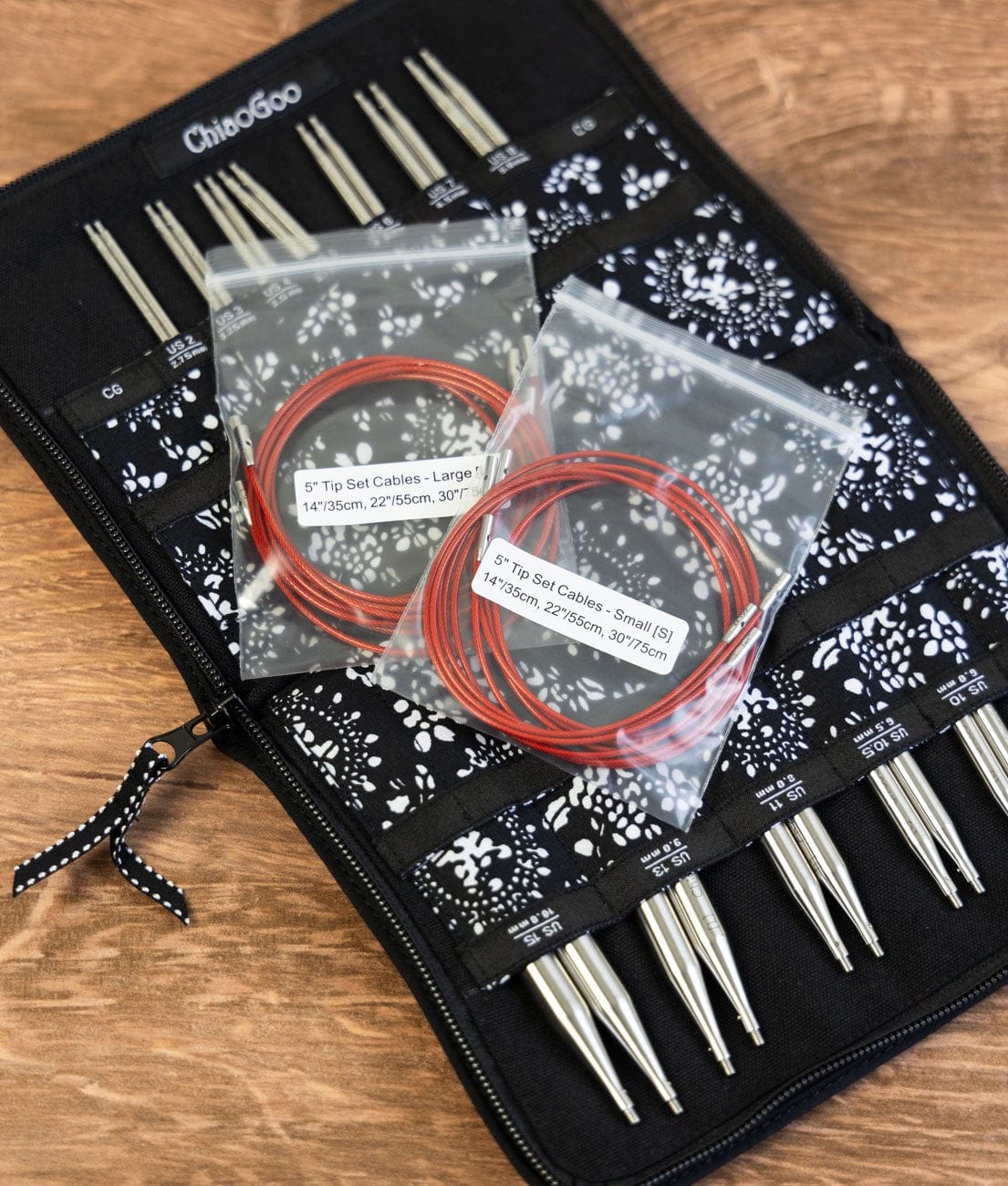 ChiaoGoo ChiaoGoo Knitting Needles ChiaoGoo / Twist 5" (13 cm) Tip Sets