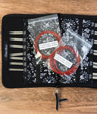 ChiaoGoo ChiaoGoo Knitting Needles US 2-15 (2.75-10.00 mm) ChiaoGoo / Twist 5" (13 cm) Tip Sets