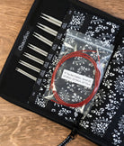 ChiaoGoo ChiaoGoo Knitting Needles US 2-8 (2.75-5.00 mm) ChiaoGoo / Twist 5" (13 cm) Tip Sets