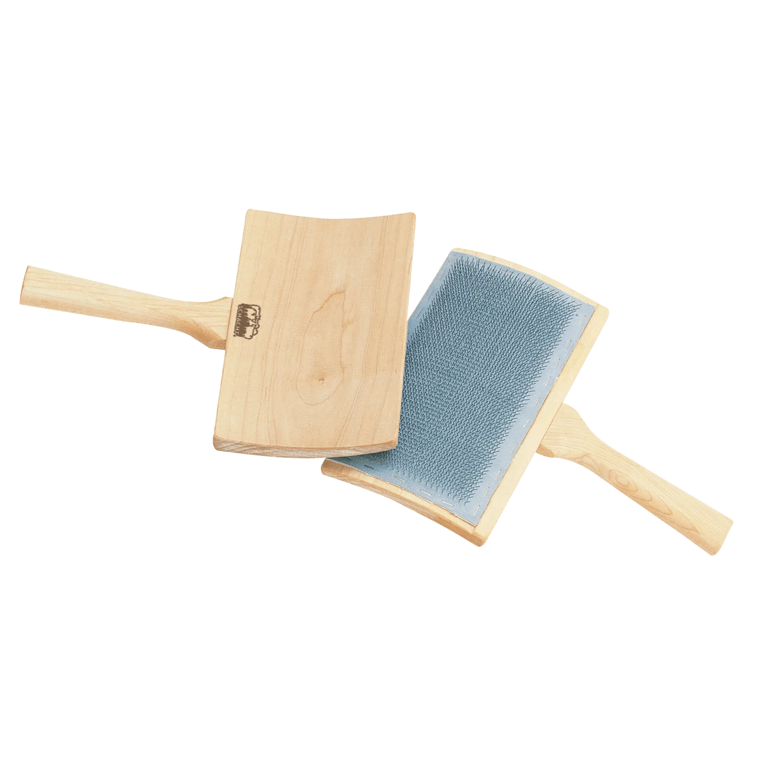 Schacht Spinning Curved Medium Carders - 72 PSI Schacht Hand Carders