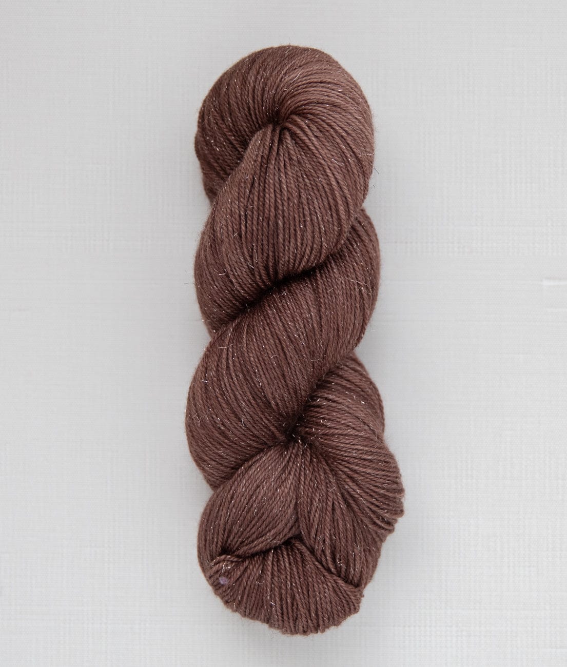SweetGeorgia Yarns Fingering Yarns Black Truffle CashLuxe Spark