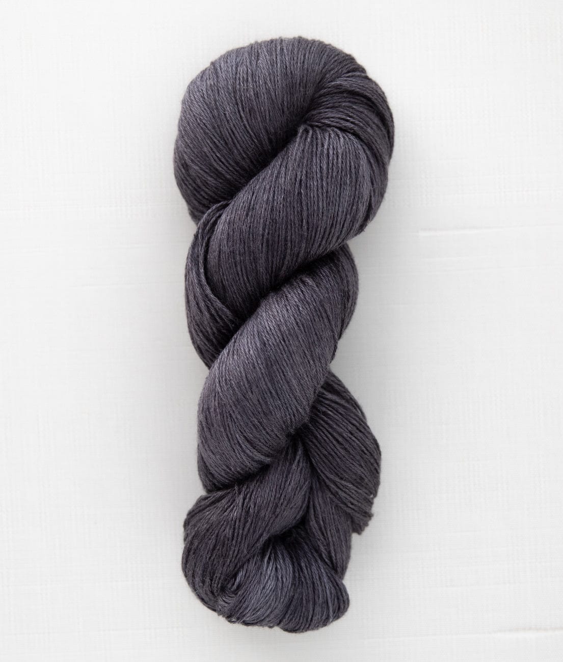SweetGeorgia Yarns Fingering Yarns Charcoal Flaxen Silk Fine