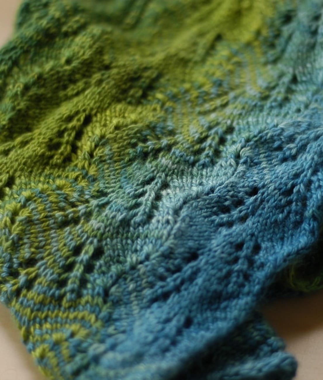 SweetGeorgia Yarns Knitting Patterns CashSilk Fern