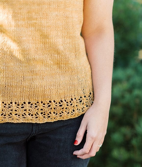 SweetGeorgia Yarns Knitting Patterns Early Dewdrop