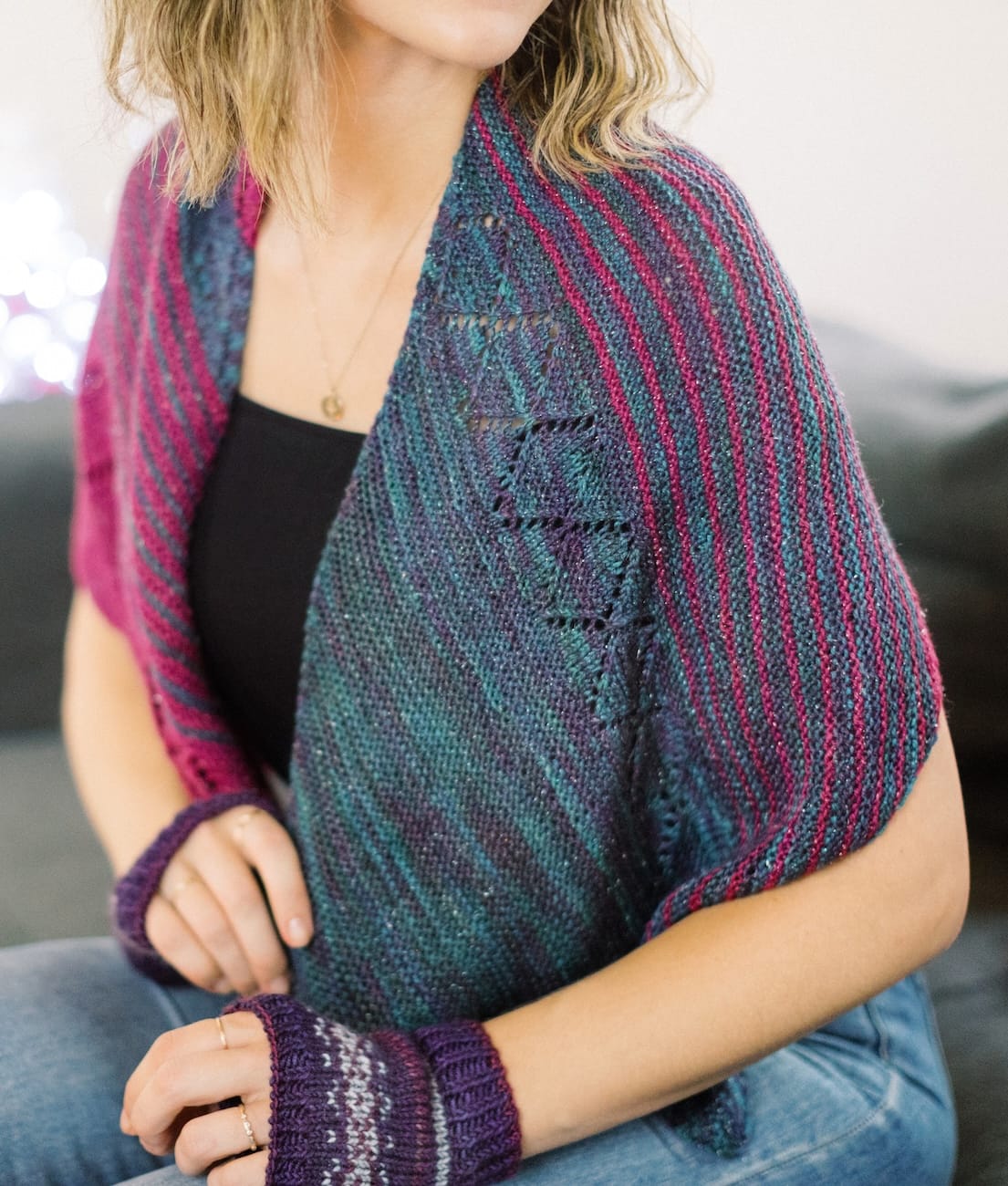 SweetGeorgia Yarns Knitting Patterns Evening Glitz