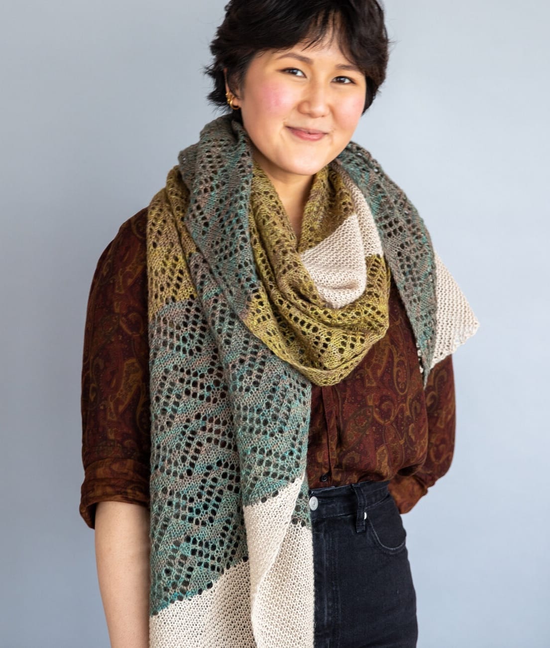 SweetGeorgia Yarns Knitting Patterns Frosted Dogwoods