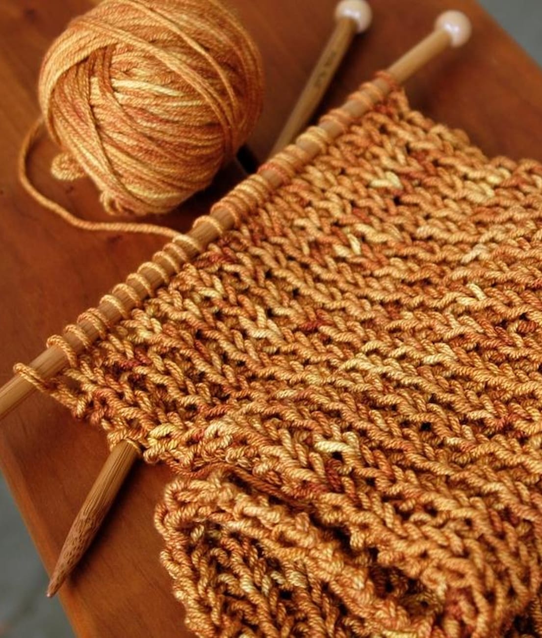 SweetGeorgia Yarns Knitting Patterns Ginger Rib Scarf