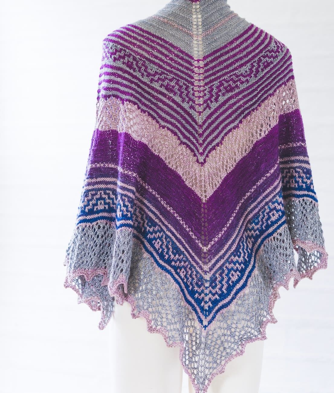 SweetGeorgia Yarns Knitting Patterns Laurel Mists