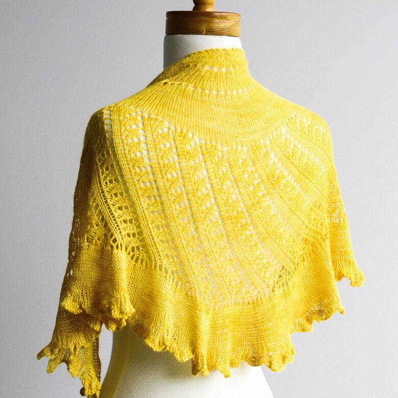 SweetGeorgia Yarns Knitting Patterns Shattered Sun