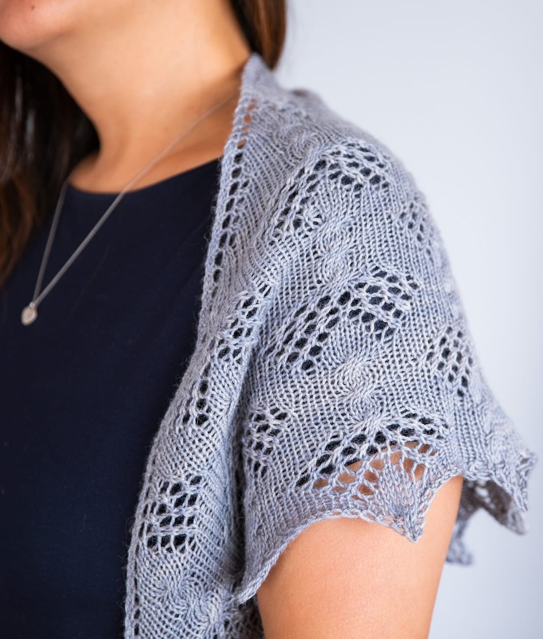 SweetGeorgia Yarns Knitting Patterns Silver Willow