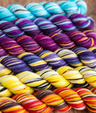 SweetGeorgia Yarns Mini-Skein Yarn Sets Hexa Hue / Anniversary Set