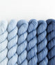 SweetGeorgia Yarns Mini-Skein Yarn Sets Voyage Fade Mini Colour Fade / Tough Love Sock