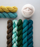 SweetGeorgia Yarns SOS Kits Cool Modern Punch Needle Kit